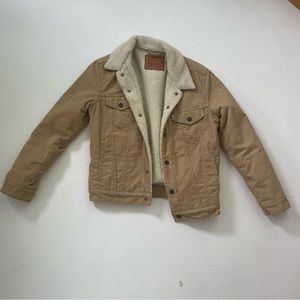 Levi’s corduroy Sherpa jacket